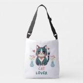 Cat Lover Crossbody Tas (Voorkant)