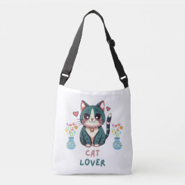 Cat Lover Crossbody Tas