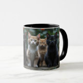 Cat Lover Cup - donker Mok (Voorkant rechts)