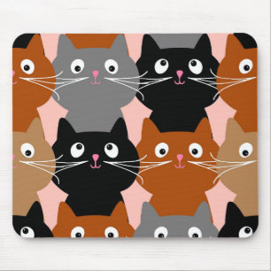 CAT LOVER CUTE CATS MOUSEPAD MUISMAT
