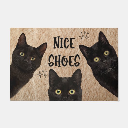 Cat Lover Doormat, Cat Welcome Mat, Funny Cat Gift Deurmat (Voorkant)