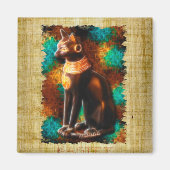 "CAT LOVER" Egyptische bastetkat Magnet (Voorkant)