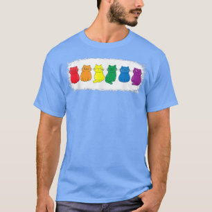 Cat Lover Eigenaar Gay Pride Month T-shirt