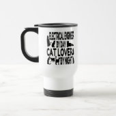 Cat Lover Elektrotechnicus Reisbeker (Links)