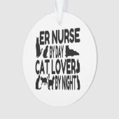 Cat Lover ER Nurse Ornament (voorkant)