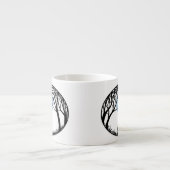 Cat Lover Espresso Cup Fat Cups Mok Cat Gift (Voorkant)