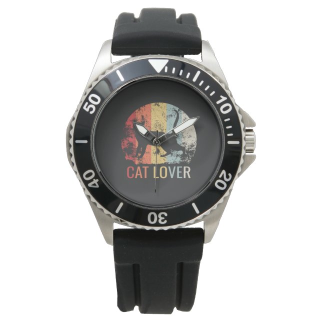 Cat Lover eWatch Horloge (Voorkant)