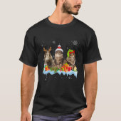 Cat Lover Funny Norwegian Forest Tree Kersti T-shirt (Voorkant)