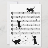 Cat Lover Funny Pianist Piano Lover (Achterkant)