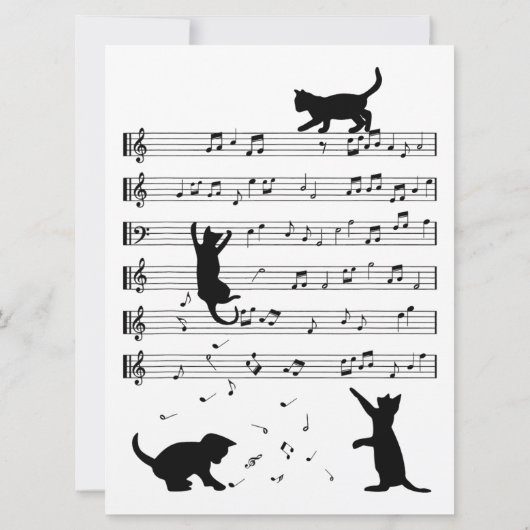 Cat Lover Funny Pianist Piano Lover (Achterkant)
