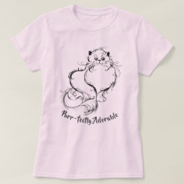 CAT LOVER | GESPONNEN SCHATTIG T-SHIRT