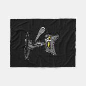 Cat Lover Gift | Cadeau voor overdekte katten Fleece Deken (Voorkant (Horizontaal))