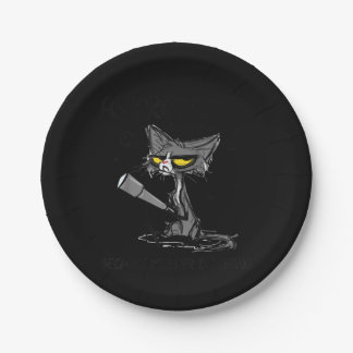 Cat Lover Gift | Cadeau voor overdekte katten Papieren Bordje