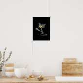 Cat Lover Gift | Cadeau voor overdekte katten Poster (Keuken)