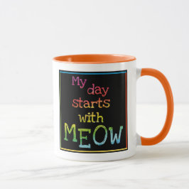 Cat Lover Gift Funny Coffee Tea Kies een kleur Mok