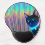 Cat Lover Gift, Fur Baby. Kat Liefde! Gel Muismat<br><div class="desc">Mijn foto van een zoete zwarte kitten! Verwisselbaar kunstwerk voor eenvoudig schoonmaken!</div>