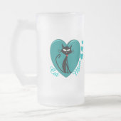 Cat Lover Gifts Matglas Bierpul (Links)