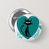 Cat Lover Gifts Ronde Button 5,7 Cm (Voorkant /achterkant)