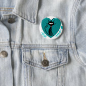 Cat Lover Gifts Ronde Button 5,7 Cm (In situ)