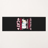 Cat Lover | Ik heb veel katten Yogamat (Voorkant (horizontaal))