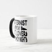 Cat Lover Internist Magische Mok (Voorkant links)