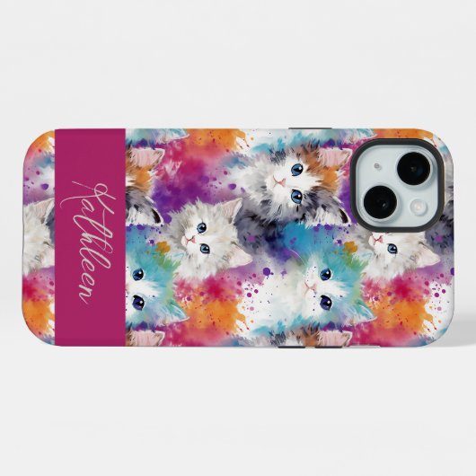 Cat Lover iPhone Telefoon Case iPhone Hoesje (Achterkant horizontaal)
