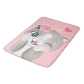Cat Lover | Kute Little Kittens Badmat (Gekanteld)