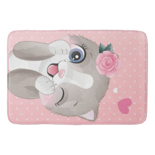 Cat Lover   Kute Little Kittens Badmat