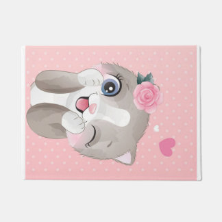Cat Lover | Kute Little Kittens Deurmat