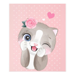 Cat Lover   Kute Little Kittens Foto Afdruk