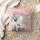 Cat Lover | Kute Little Kittens Kussen (Deken)