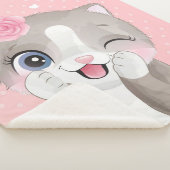 Cat Lover | Kute Little Kittens Sherpa Deken (3/4)