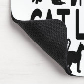 Cat Lover Logistician Muismat (Hoek)