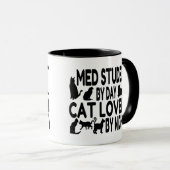 Cat Lover Med Student Mok (Voorkant rechts)