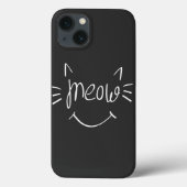 Cat Lover Meow Case-Mate iPhone Case (Achterkant)