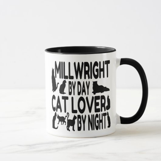 Cat Lover Millwright Mok (Rechts)