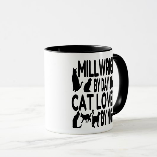 Cat Lover Millwright Mok (Voorkant rechts)