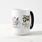 Cat Lover-Mok Magische Mok (Voorkant rechts)