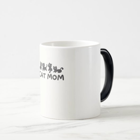Cat Lover Mom Gift Mok (Voorkant rechts)