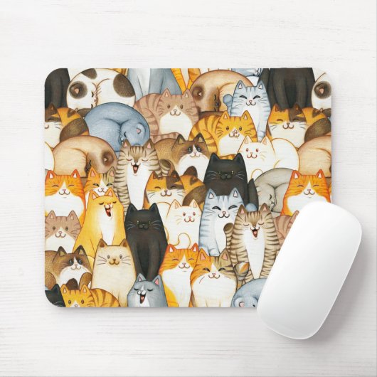 Cat Lover Mousepad Muismat (Met muis)