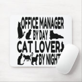 Cat Lover Office Manager Muismat (Met muis)