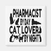 Cat Lover Pharmacist Magneet (Voorkant)