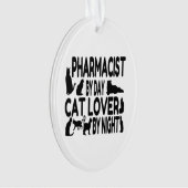 Cat Lover Pharmacist Ornament (voorkant)