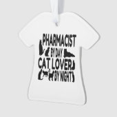Cat Lover Pharmacist Ornament (voorkant)