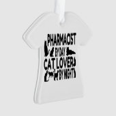 Cat Lover Pharmacist Ornament (voorkant)
