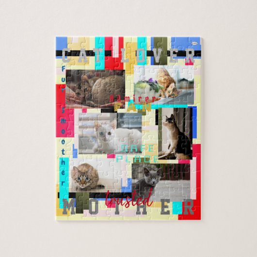CAT LOVER Photo Puzzle HAMbWG Legpuzzel (Verticaal)