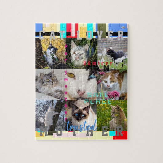 CAT LOVER Photo Puzzle HAMbWG Legpuzzel (Verticaal)