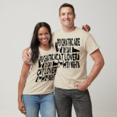 Cat Lover Psychiatric Aide T-shirt (Unisex)