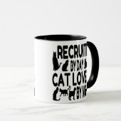 Cat Lover Recruiter Mok (Voorkant rechts)