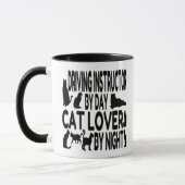 Cat Lover Rijinstructeur Mok (Links)